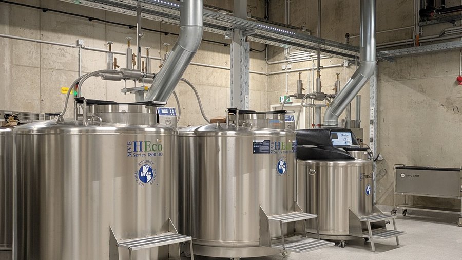 Bild einer Biobankanlage.