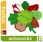 Logo des Projekts Vielfalt schmeckt
