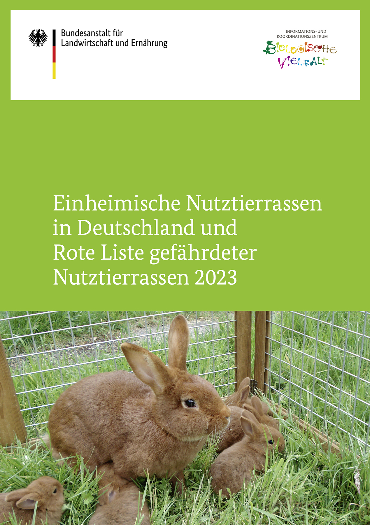 Titelseite der Roten Liste. Mausklick führt zur vergrößerten Ansicht.