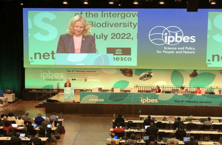 Blick in den Konferenzsaal in Bonn