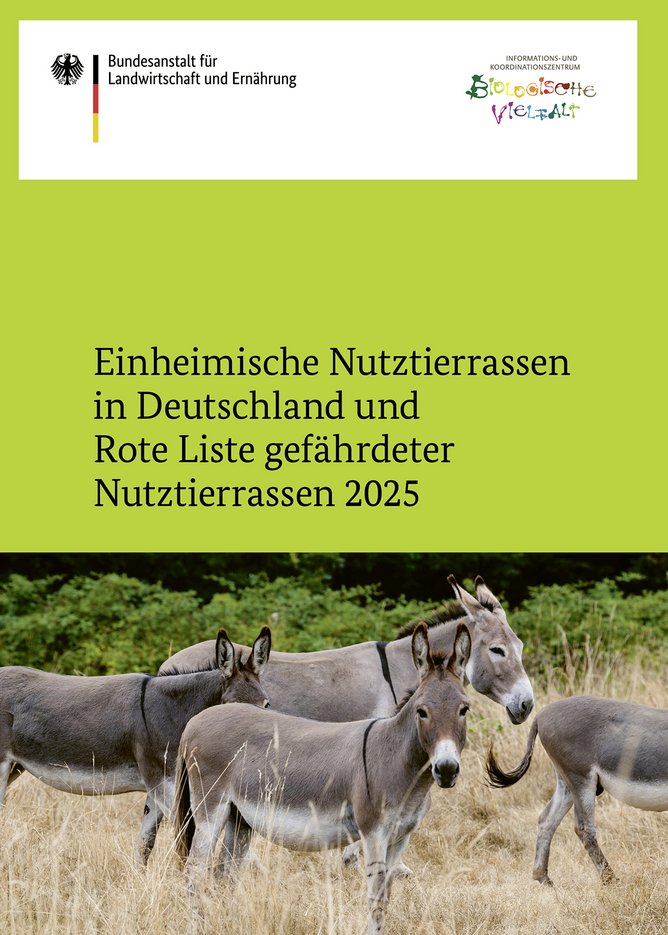 Titelseite der Broschüre Rote Liste