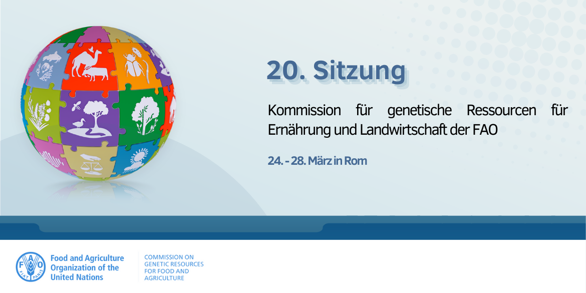 Logo der 20. Sitzung der Kommission für Landwirtschaft und Ernährung