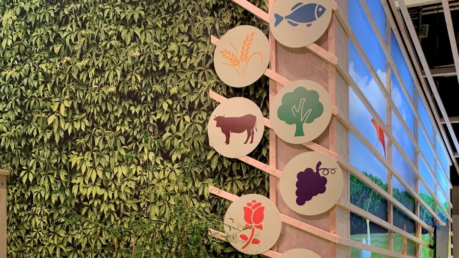 verschieden farbige Genbanksymbole